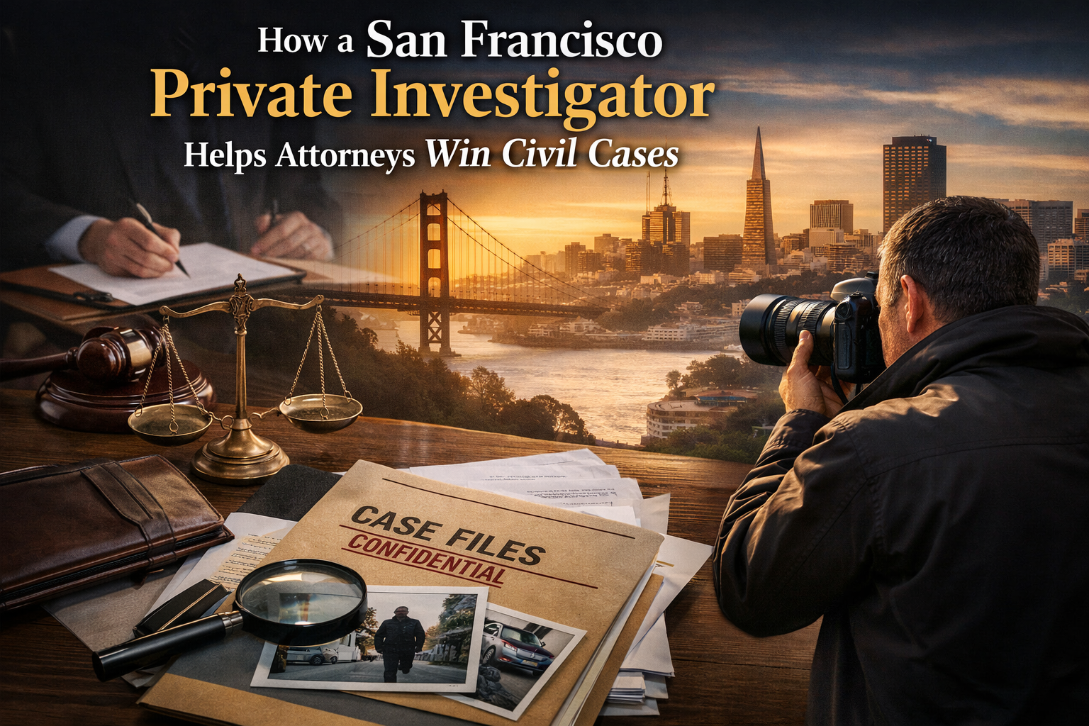 San Francisco private investigator legal support