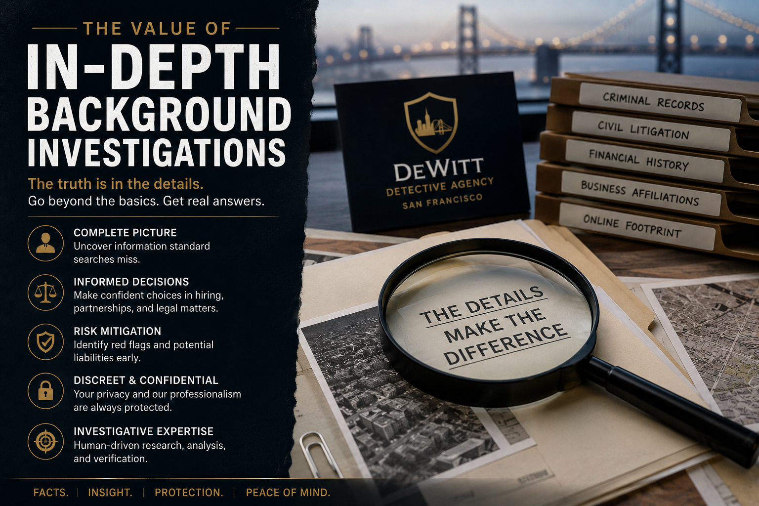 San Francisco background investigator